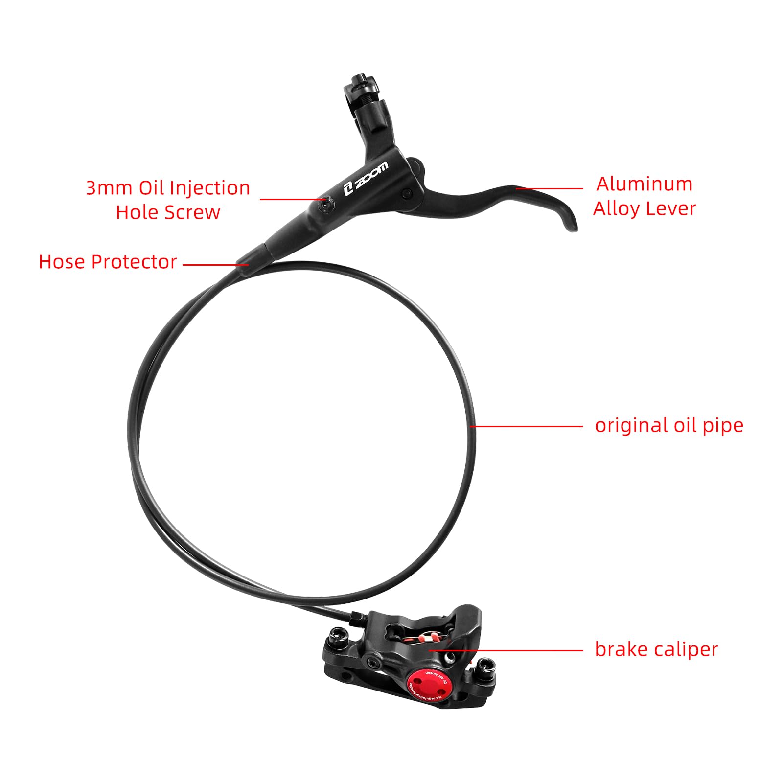 Amazon.co.jp: Z00M MTB 油圧ディスクブレーキセット マウンテンバイク
